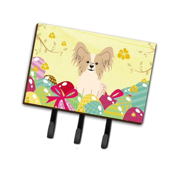 Carolines Treasures Easter Eggs Papillon Sable White Leash or Key Holder BB6077TH68 - main